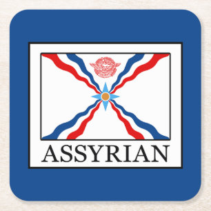 Dessous-de-verre Carré En Papier assyrien