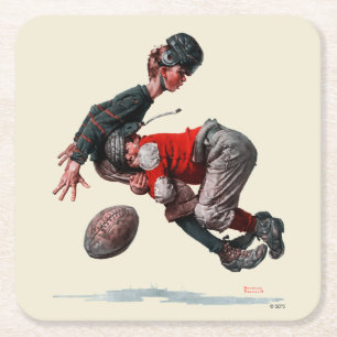 Dessous-de-verre Carré En Papier Attaqué