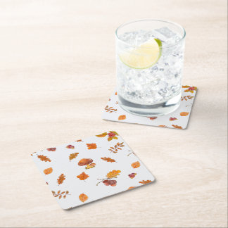 Dessous-de-verre Carré En Papier automne