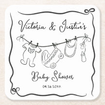 Baby shower de bienvenue Whimsical