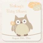 Baby shower neutre de genre de hibou lunatique