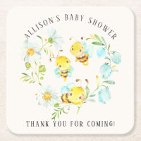 Bientôt la famille d'abeilles de 3 Baby shower abe