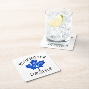 Dessous-de-verre Carré En Papier Bluenoser Lifestyle Feuille d'érable 902 Eh !