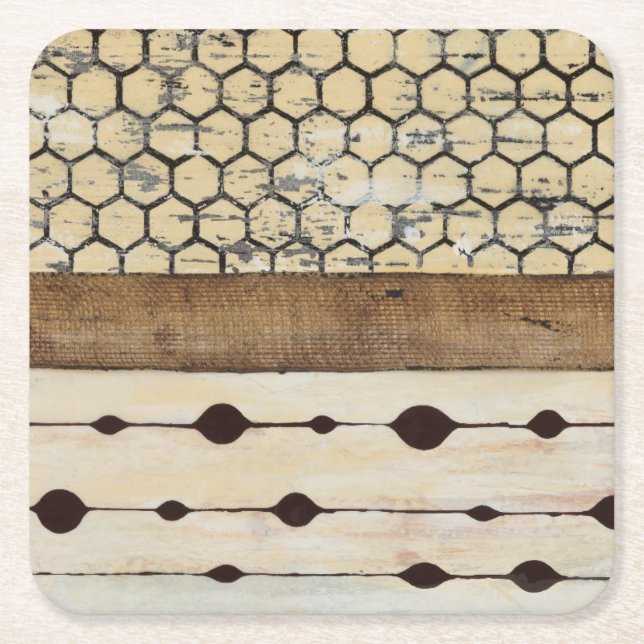 Dessous-de-verre Carré En Papier Brillez II (Devant)