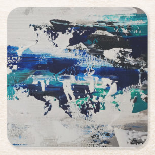 Dessous-de-verre Carré En Papier Brise