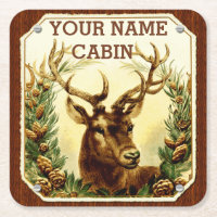 Cabine de cerfs communs personnalisé avec le grain