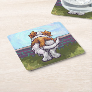 Dessous-de-verre Carré En Papier Cadeaux et accessoires St. Bernard