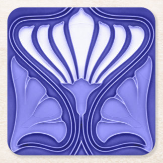 Dessous-de-verre Carré En Papier Carton Boisson dessous de verre papier art nouveau