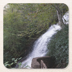 Dessous-de-verre Carré En Papier Cascade, Blue Ridge Mountains