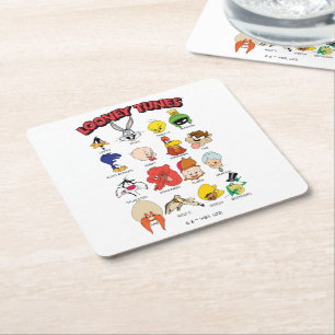 Dessous-de-verre Carré En Papier Casques LOONEY TUNES™