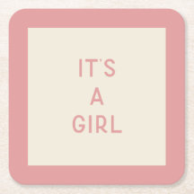 C'est un Dessous de verre de papier Baby shower fi