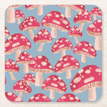 Champignons aux Dessous de verre de fête