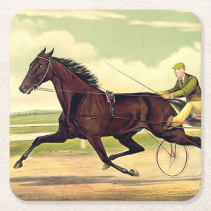 Dessous-de-verre Carré En Papier Champion boudeur SUPÉRIEUR