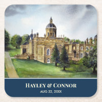 Château Howard York Angleterre aquarelle peinture