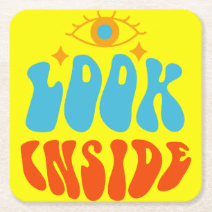 Dessous-de-verre Carré En Papier Citation esthétique Ados d'art, Tweens, Filles, Do