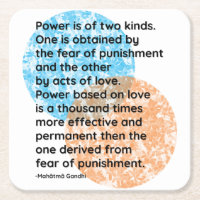 Citations du pouvoir du Mahatma Gandhi