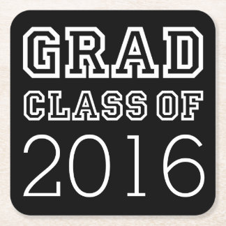 Dessous-de-verre Carré En Papier Classe Grad De