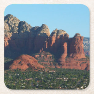 Dessous-de-verre Carré En Papier Coffee Pot Rock I à Sedona Arizona