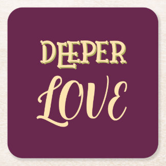 DESSOUS-DE-VERRE CARRÉ EN PAPIER COLORFULL MODERN FLOWER GIFT DAUGHTER SISTER MOM