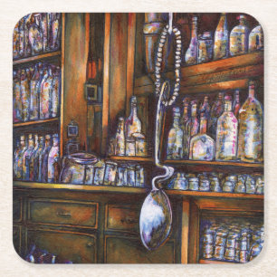 Dessous-de-verre Carré En Papier Compris implicitement