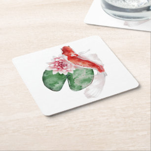 Dessous-de-verre Carré En Papier Conception Okinawa Series 29