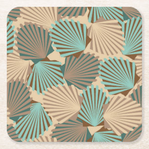 Dessous-de-verre Carré En Papier Coquillages