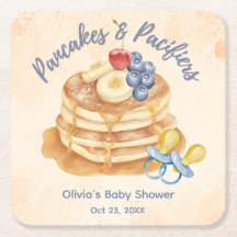 Crêpes aux Fruits & Tétines Gingham Baby Shower