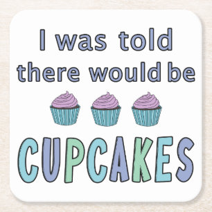 Dessous-de-verre Carré En Papier Cupcakes