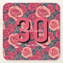 Cute Rose Themed Birthday Celebration