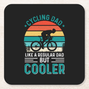 Dessous-de-verre Carré En Papier Cycling Dad