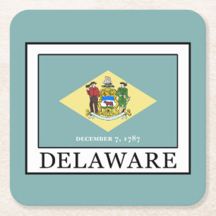 Dessous-de-verre Carré En Papier Delaware