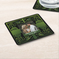 Design Celtique irlandais traditionnel vert