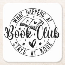 Design du Club de lecture amusant
