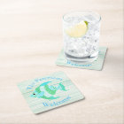 Dessous de verre de papier faits sur commande de