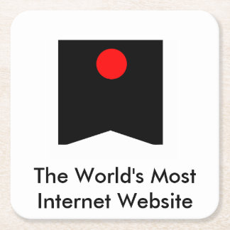 Dessous-de-verre Carré En Papier Dessous de verre de RTARL