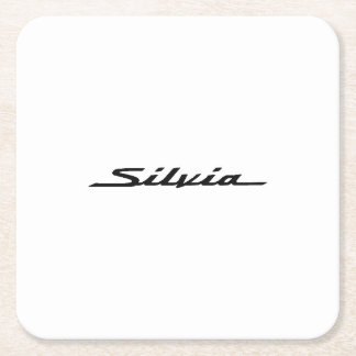 Dessous-de-verre Carré En Papier Dessous de verre Emblem Nissan Silvia S15