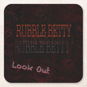 Dessous-de-verre Carré En Papier Dessous de verre en papier durable et absorbant