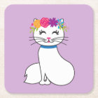 dessous de verre mignons de chat