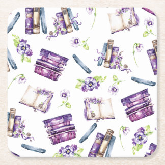 Dessous-de-verre Carré En Papier Douche Nouvelle Chapitre, Dessous de Verre Thème L