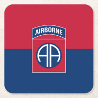 Drapeau de la 82e division aéroportée vétéran mili