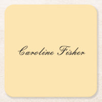 Écriture Manuelle Classique Simple Beige