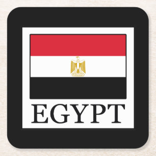 Dessous-de-verre Carré En Papier Égypte