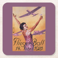 Exposition d'aviation à l'affiche de promo de