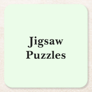 Dessous-de-verre Carré En Papier Faites défiler vers le bas pour voir ces puzzles