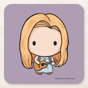 Dessous-de-verre Carré En Papier FRIENDS™ Phoebe Chibi