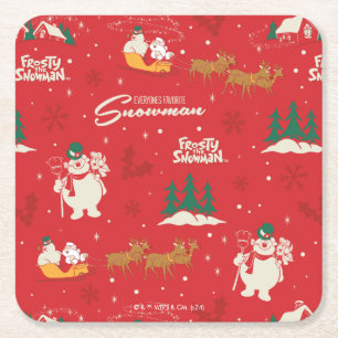 Dessous-de-verre Carré En Papier Frosty - Le Motif favori de tout le monde