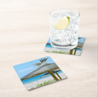 Dessous-de-verre Carré En Papier Fuerteventura Cork Coaster