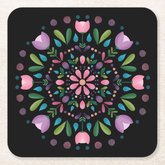 Dessous-de-verre Carré En Papier Garden Bloom