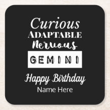 Gemini Zodiac Caractéristiques amusantes Anniversa