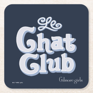 Dessous-de-verre Carré En Papier Gilmore Girls  Le Conversation Club